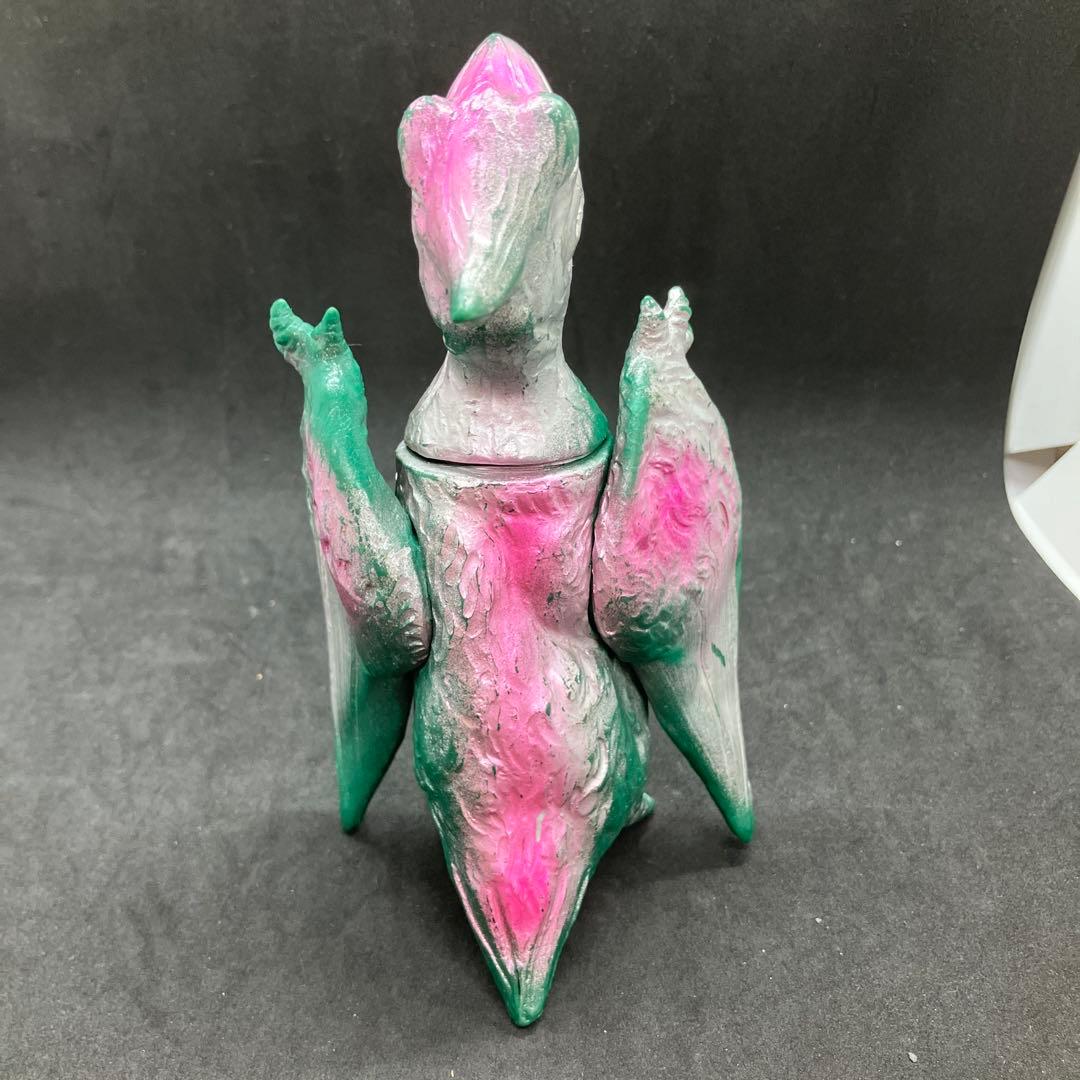 昭和レトロ 三浦トーイ ソフビ プテラノドン (ラードン) パチ怪獣 恐竜 翼竜