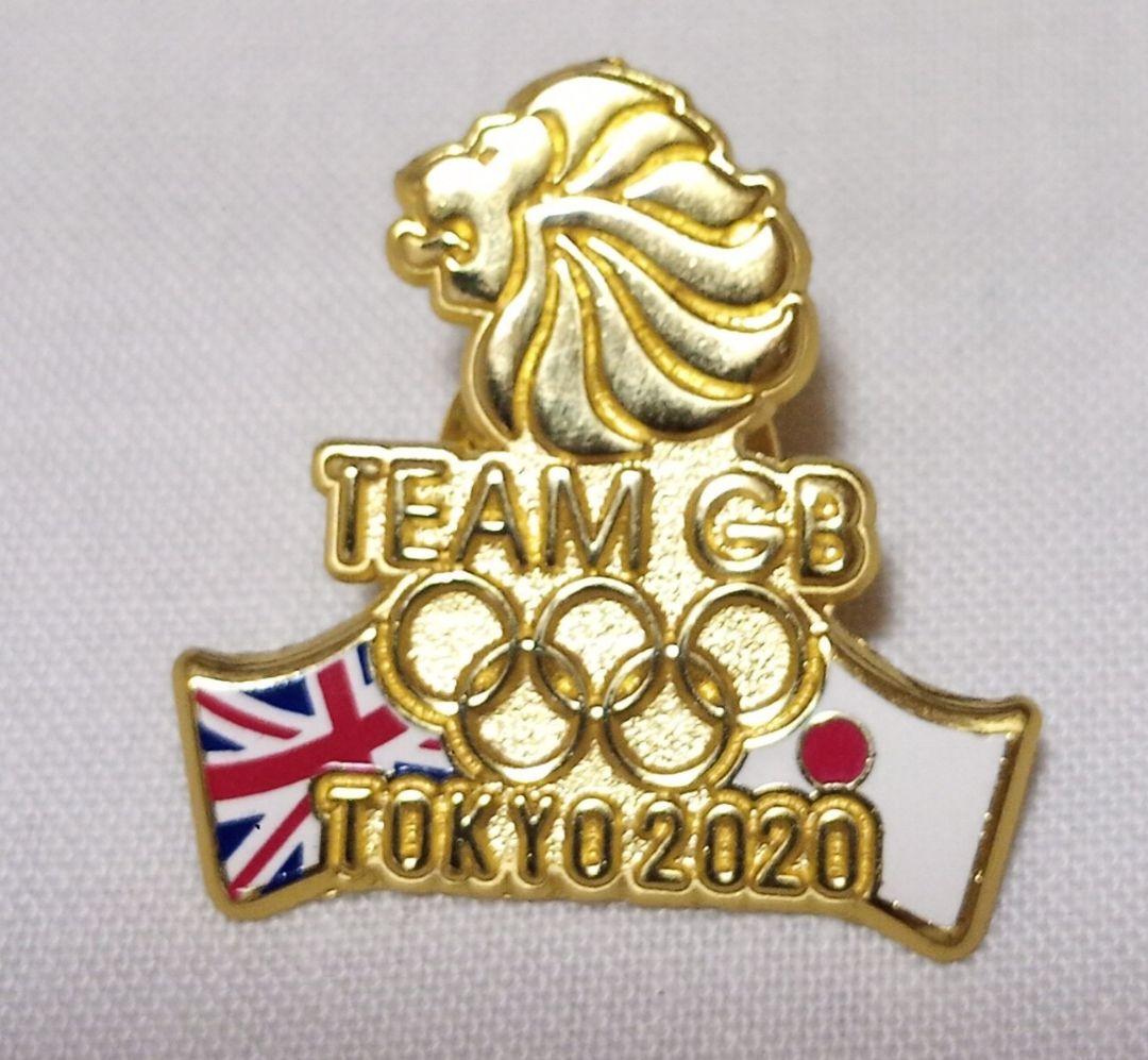 イギリス代表　ピンバッチ　GREAT BRITAIN 東京オリンピック2020