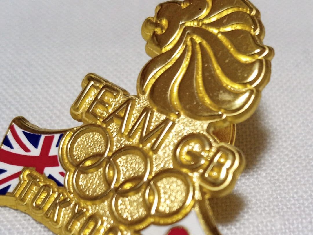 イギリス代表　ピンバッチ　GREAT BRITAIN 東京オリンピック2020