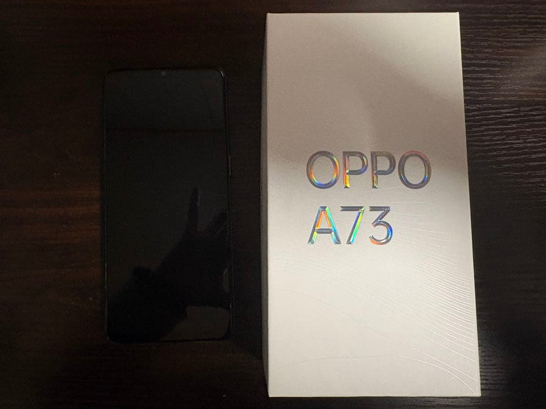 【やや難あり】Oppo A73 ネイビーブルー 64GB