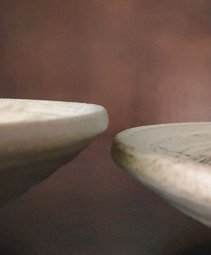 織部　中皿 ４枚組