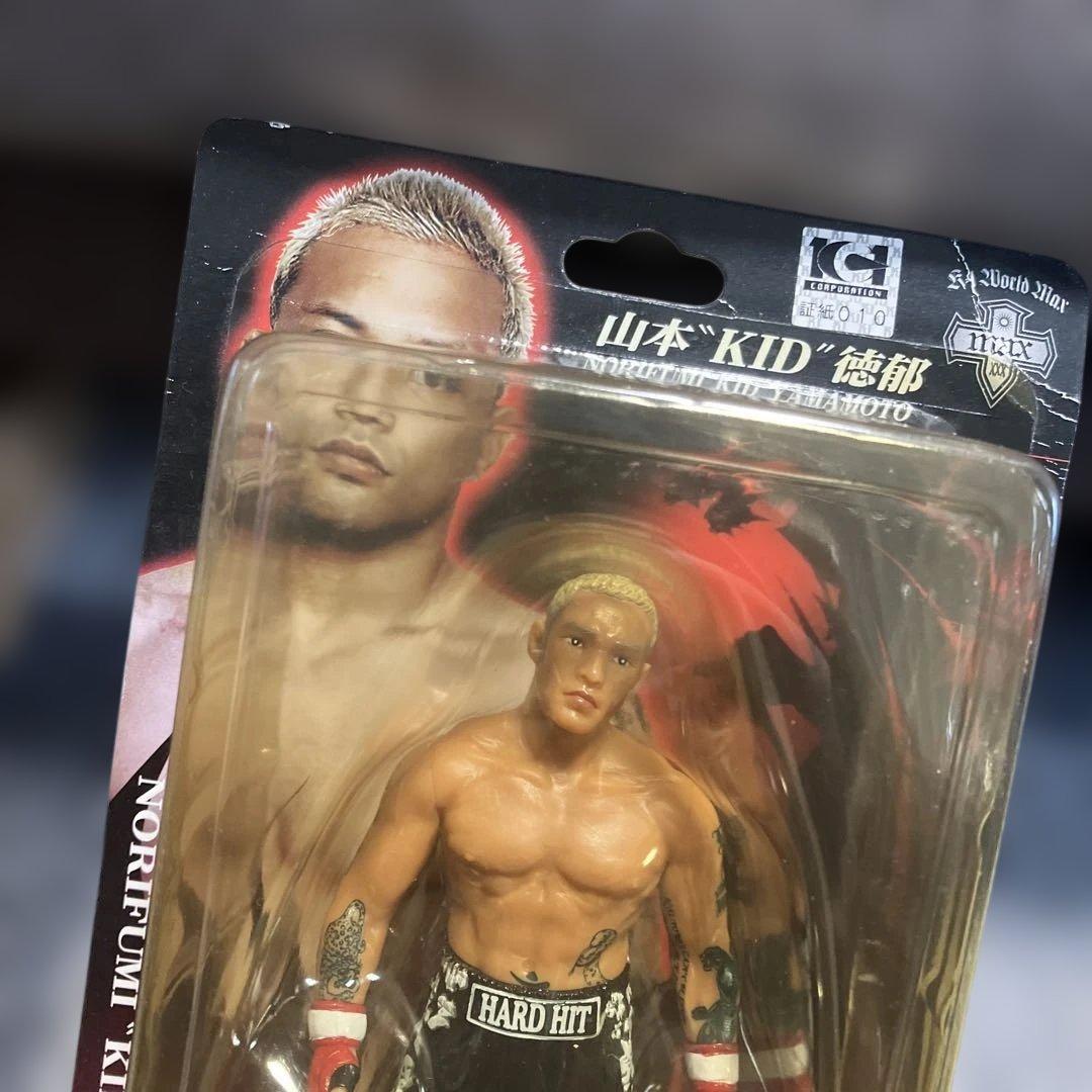 【レア】新品 山本\"KID\"徳郁 フィギュア　K-1