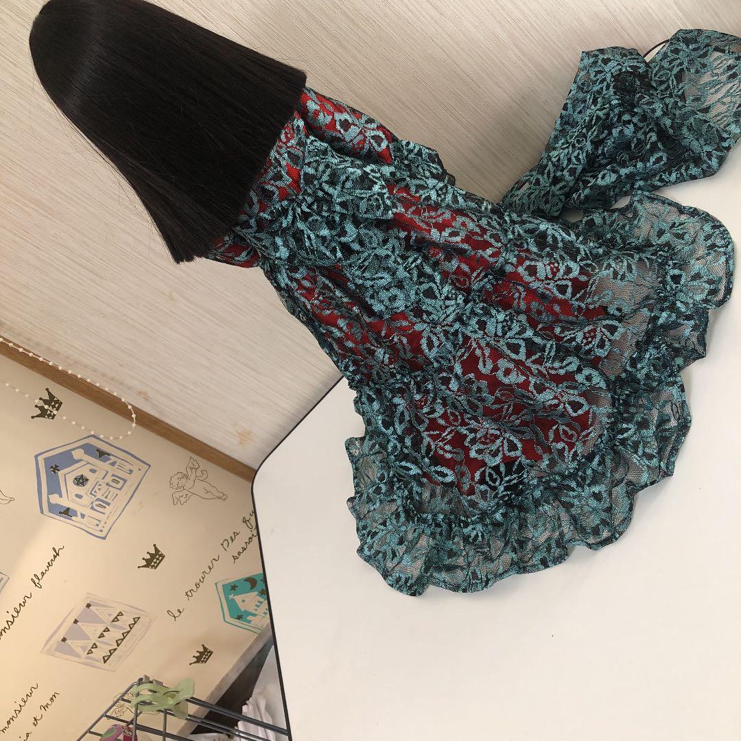 市松人形　洋風　ドレス