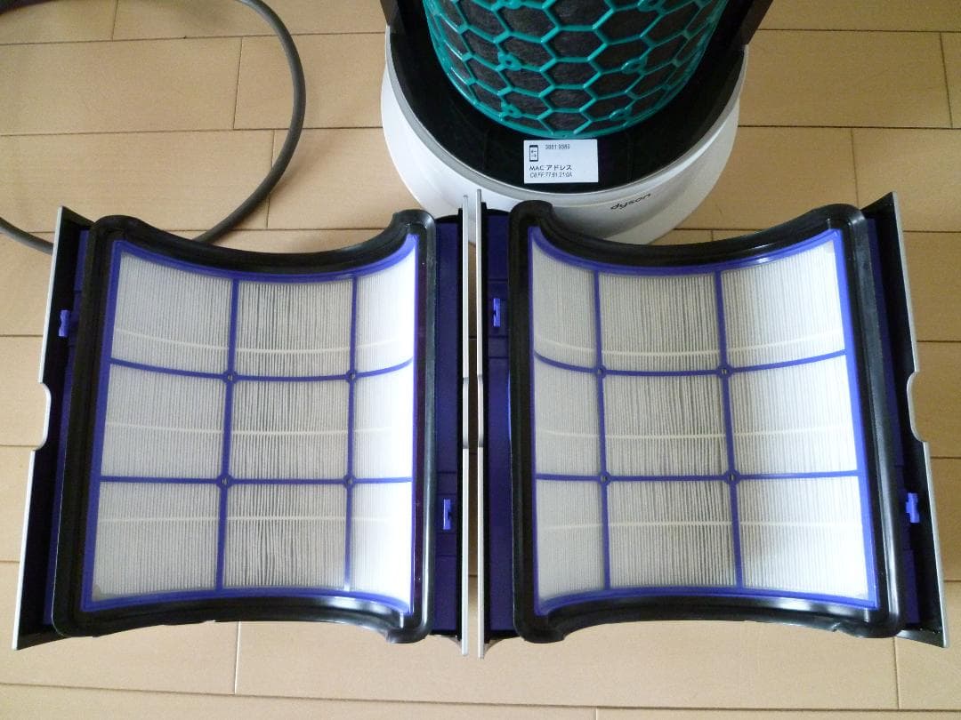 空気清浄機能付きファンヒーター