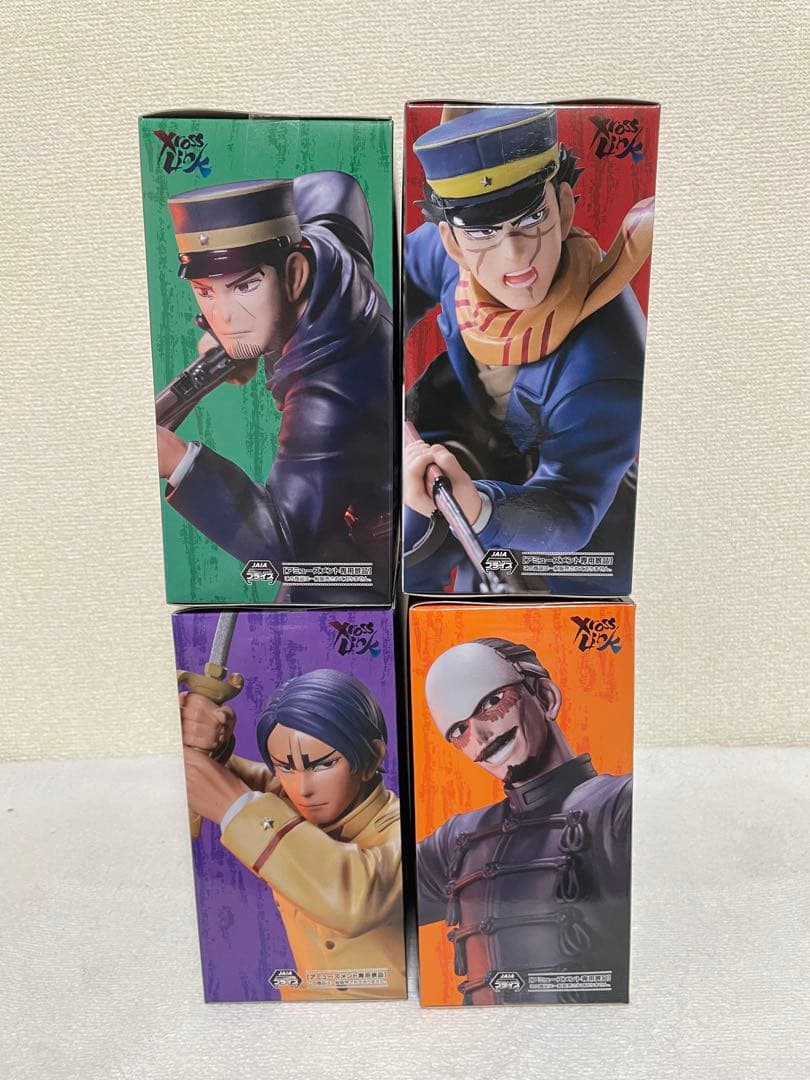 ゴールデンカムイ フィギュア 4点セット　まとめ売り