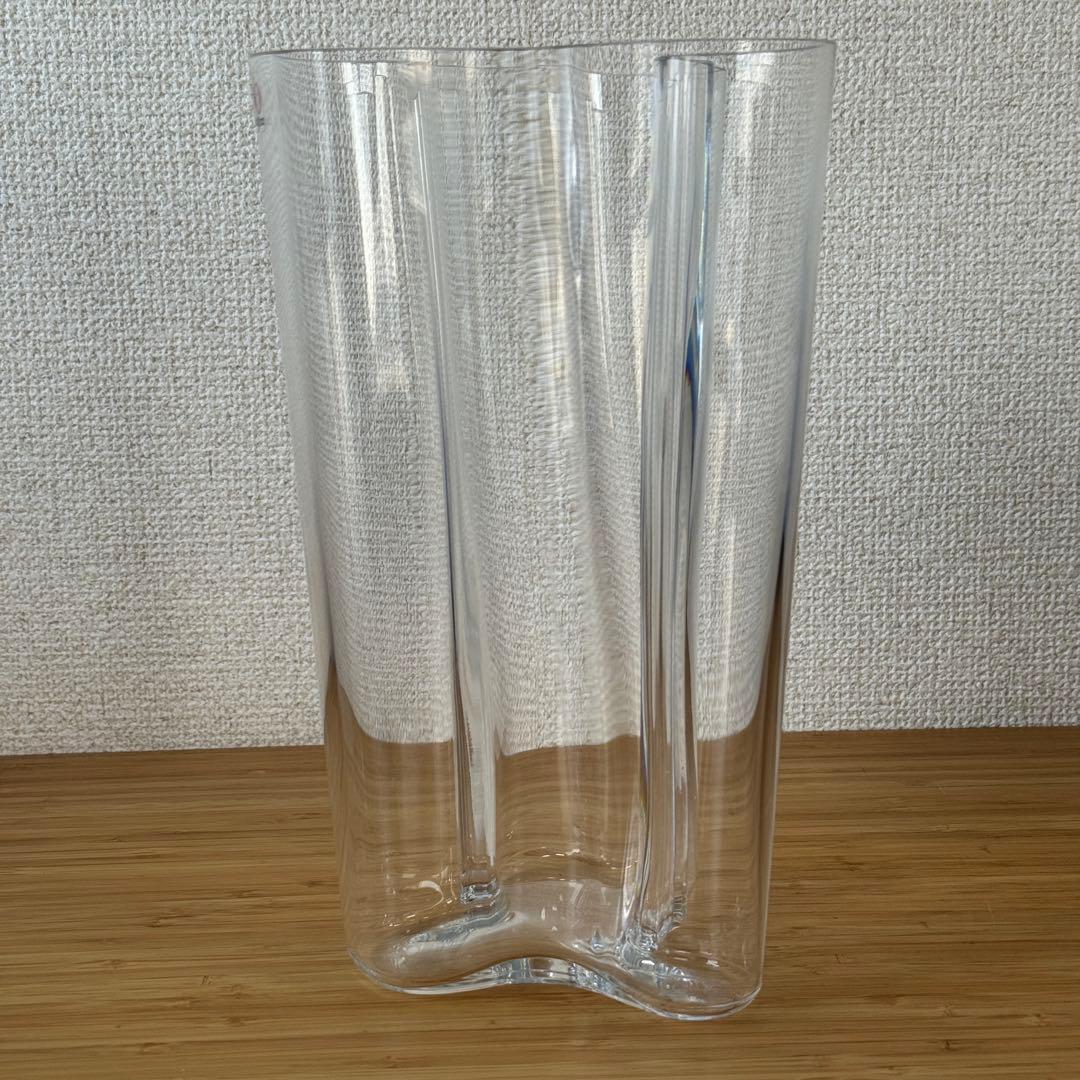  アアルトコレクション フラワーベース 251mm クリア 花瓶