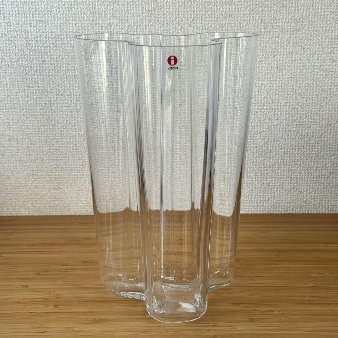  アアルトコレクション フラワーベース 251mm クリア 花瓶