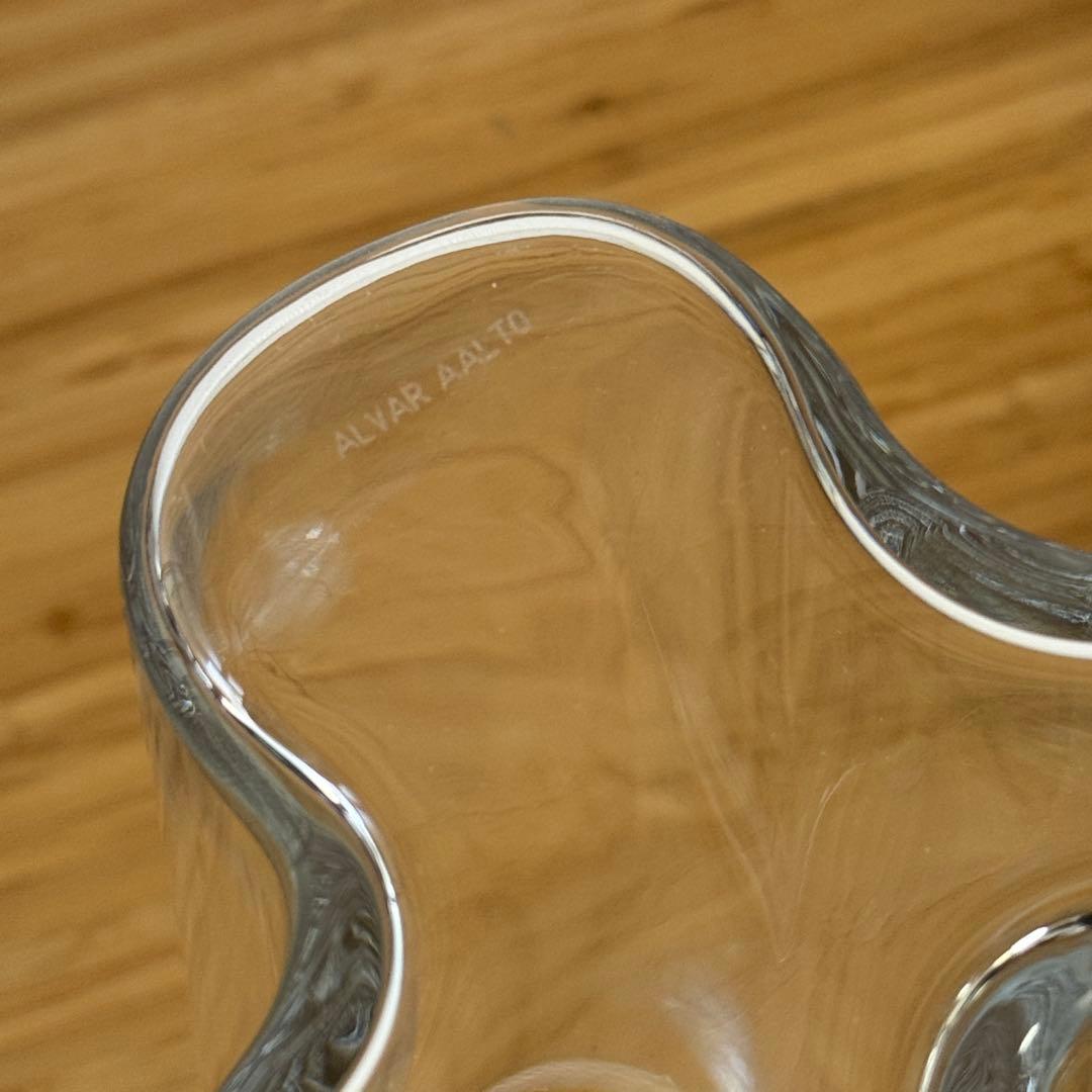  アアルトコレクション フラワーベース 251mm クリア 花瓶