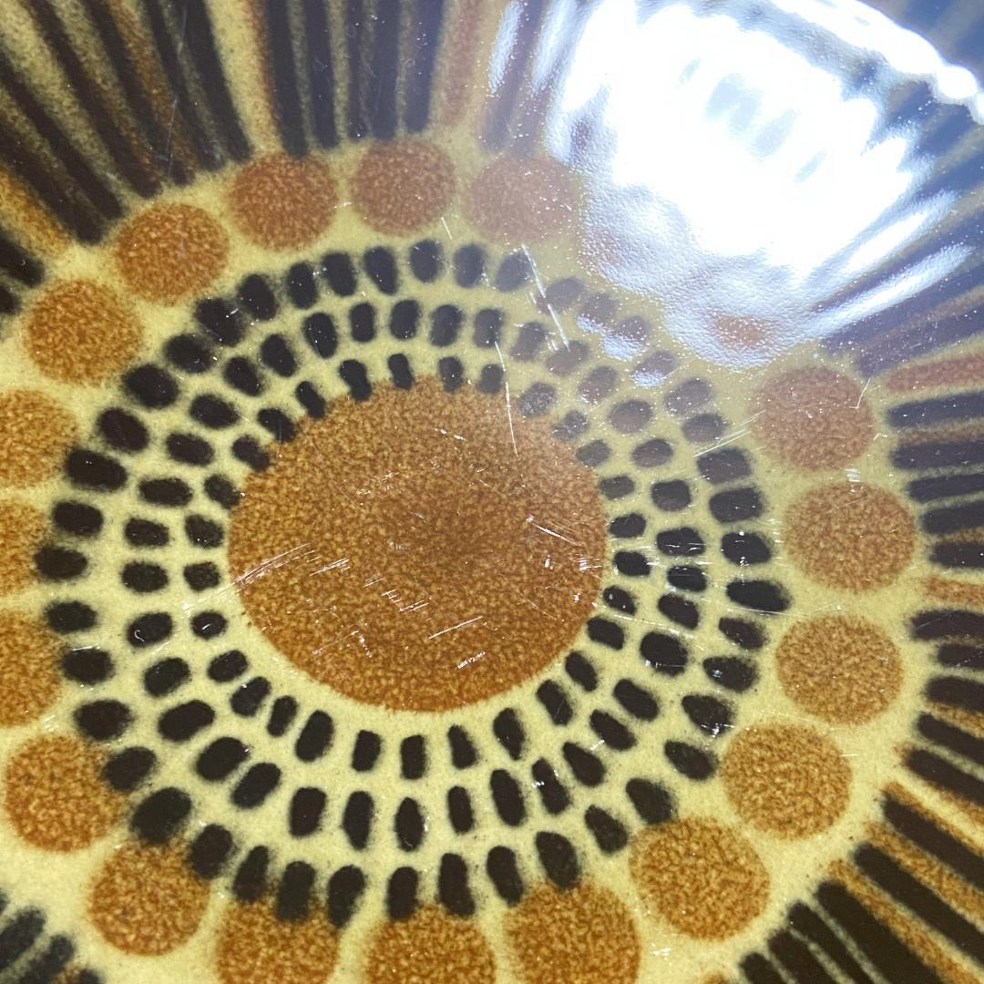 ARABIA コスモス KOSMOS Φ25 ディナープレート 緑系 1枚 B