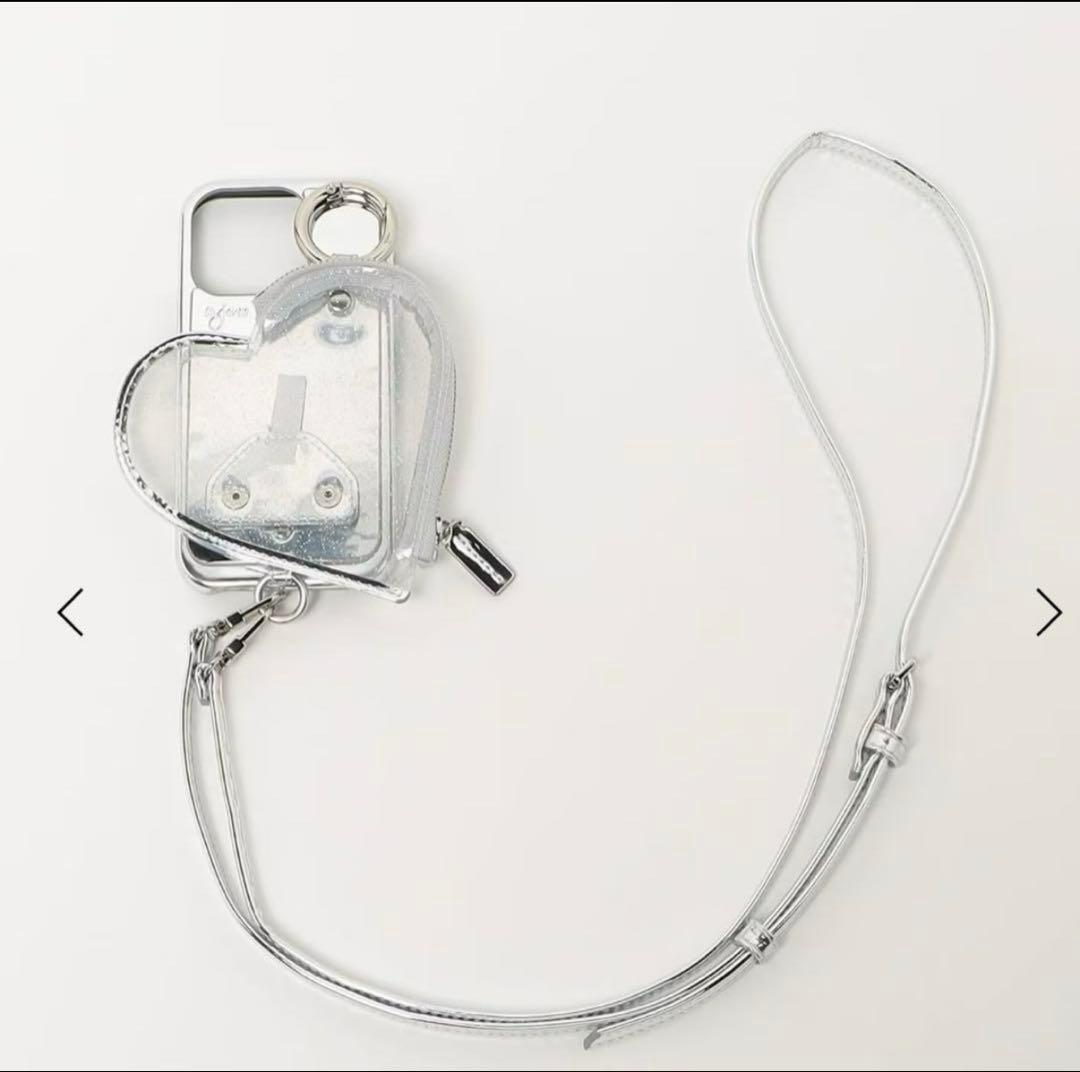 値下新品ajew エジュー PVC HEART PLANET POCKETケース