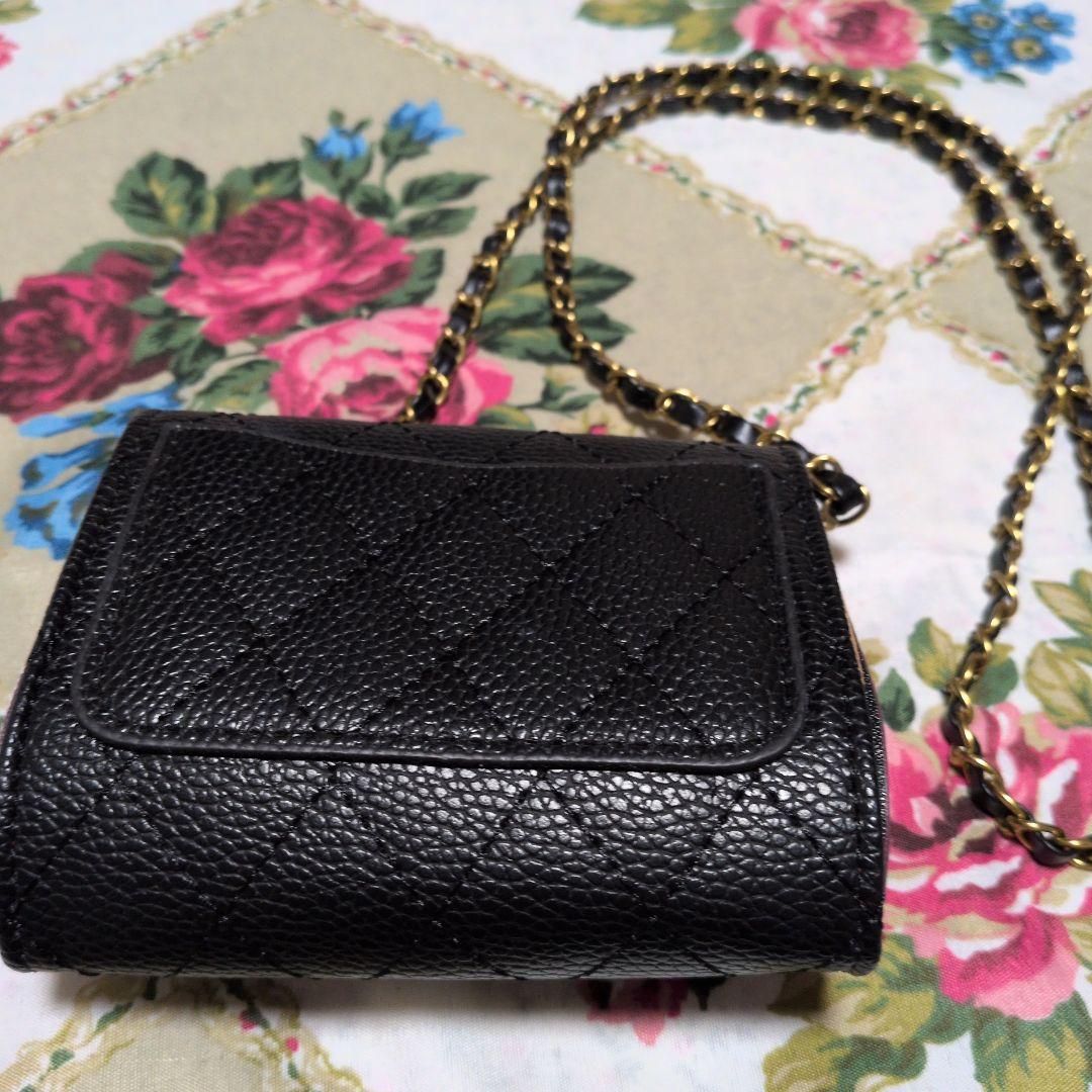 CHANELノベルティミニショルダーバック