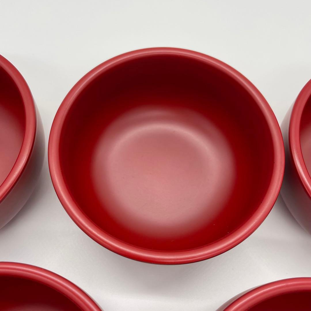 そば用食器　そば　和食器　セット　ざるそば　ざるうどん　そば猪口　うどん鉢　朱色