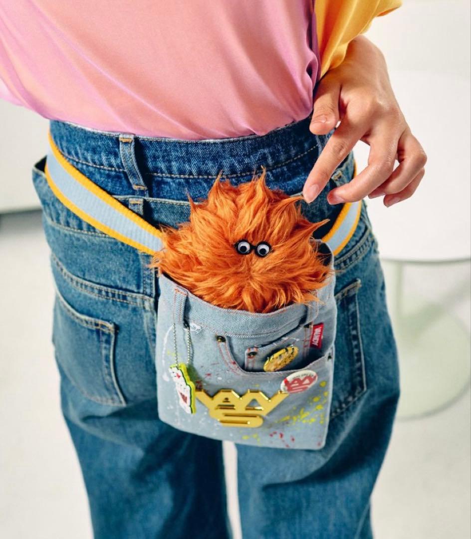 バウンディvaundyグッズvawsデニムポーチlittle punk即完売品