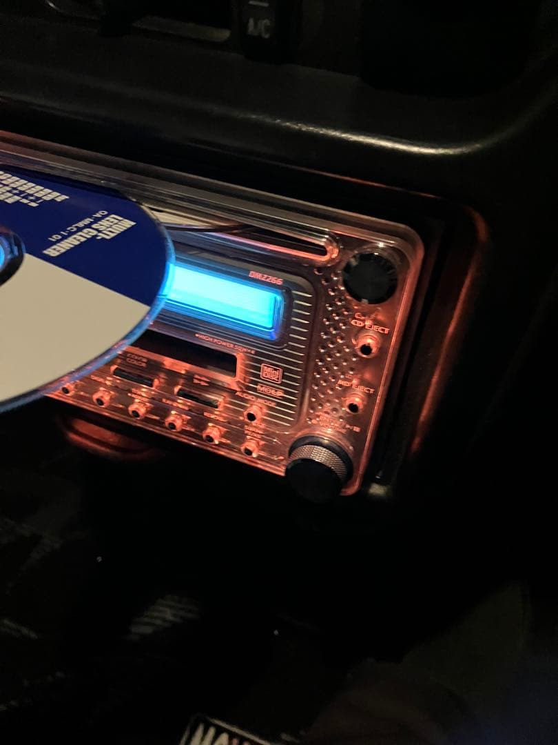 希少　クラリオン 2DIN CD/MD DMZ266 カーオーディオ