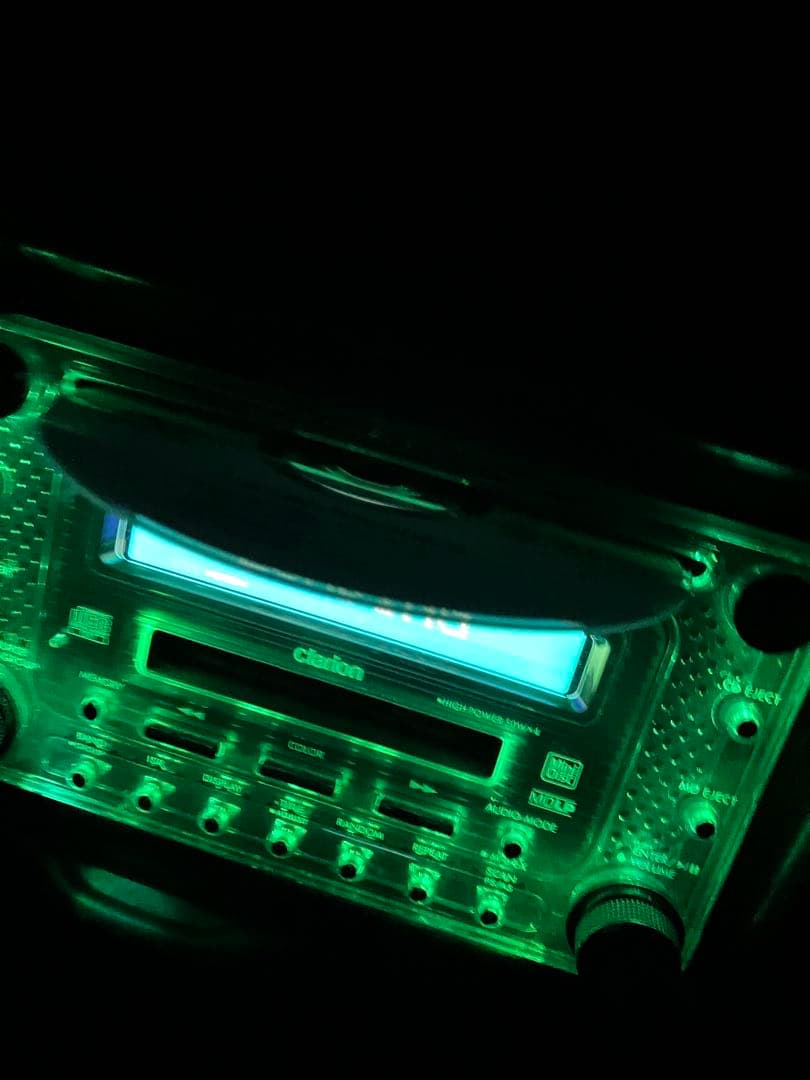 希少　クラリオン 2DIN CD/MD DMZ266 カーオーディオ