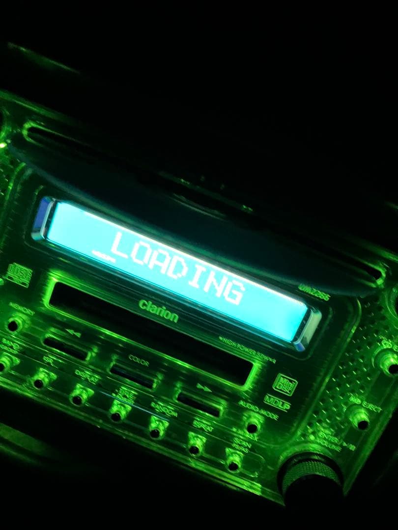 希少　クラリオン 2DIN CD/MD DMZ266 カーオーディオ