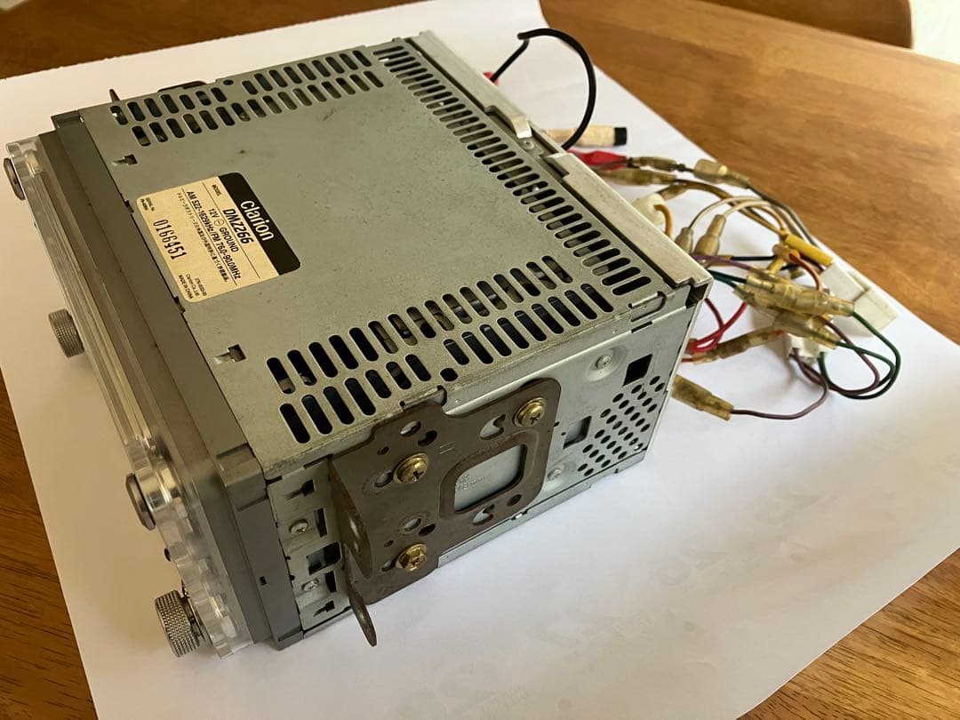 希少　クラリオン 2DIN CD/MD DMZ266 カーオーディオ