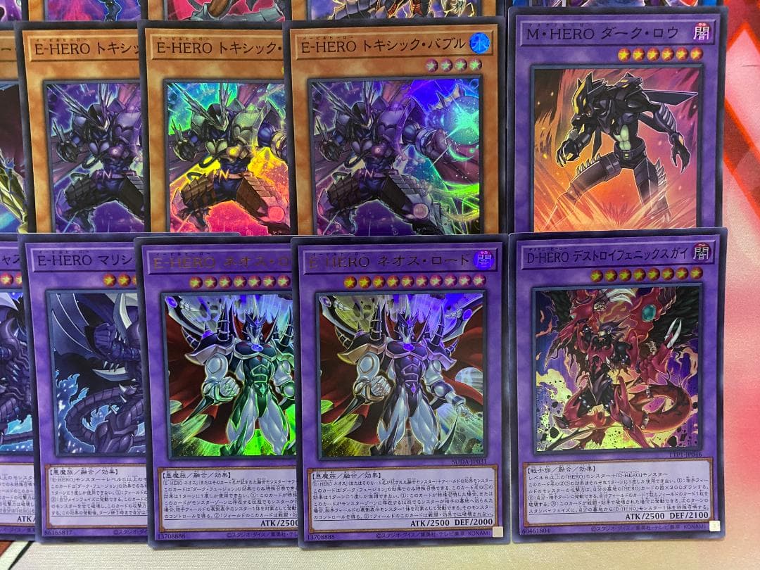 【24時間以内発送】遊戯王　E-HERO（イービルヒーロー）本格構築済みデッキ