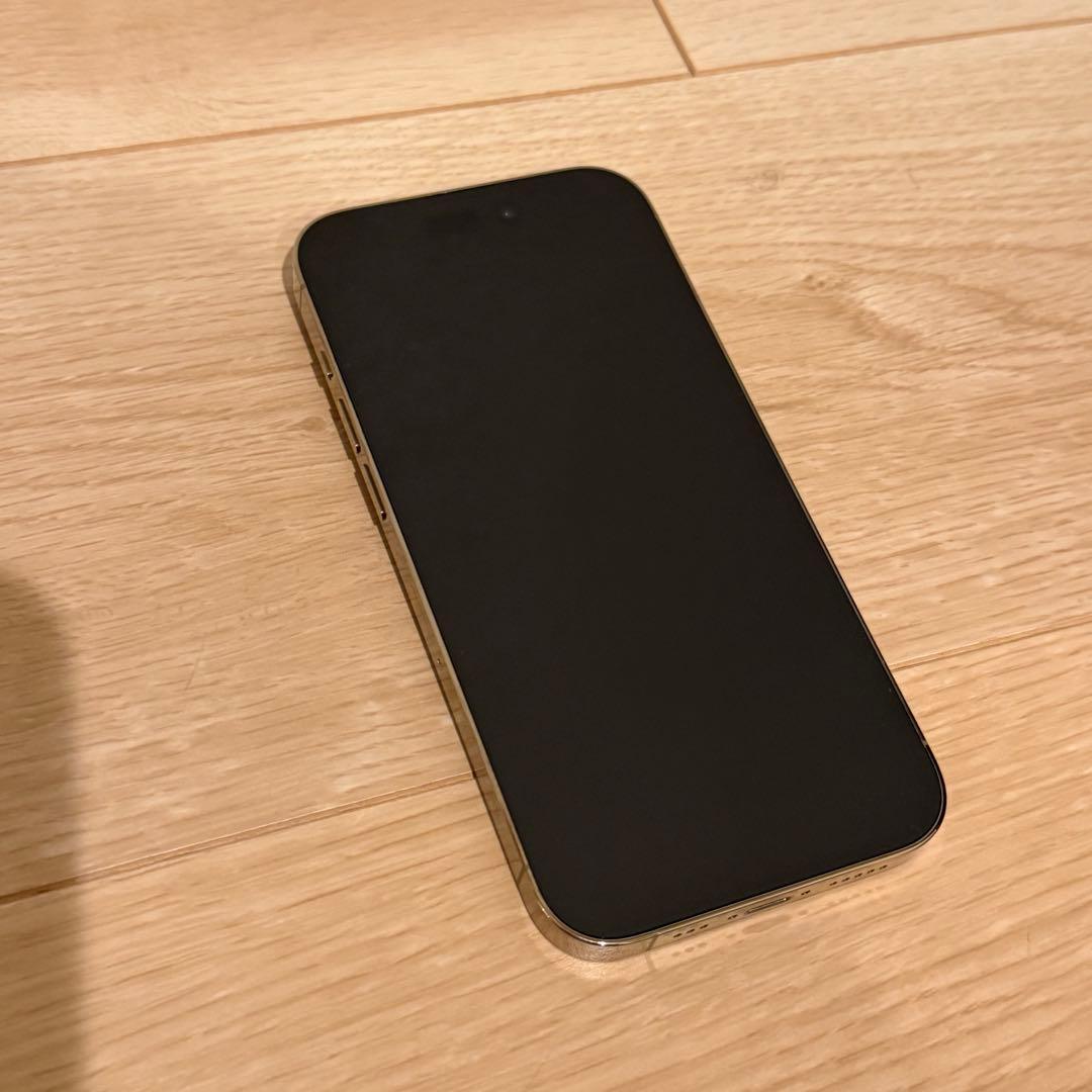 【美品】Apple iPhone 14 Pro ゴールド 本体