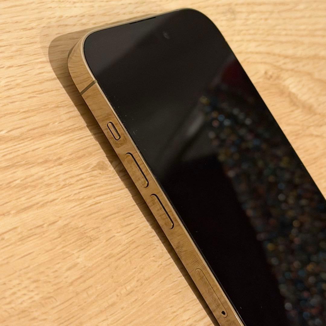 【美品】Apple iPhone 14 Pro ゴールド 本体