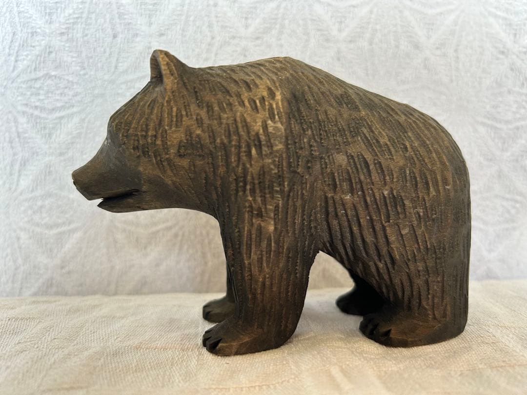 【幻の傑作】Arvid Nordlund アルヴィッド・ノードルンド 木彫り熊