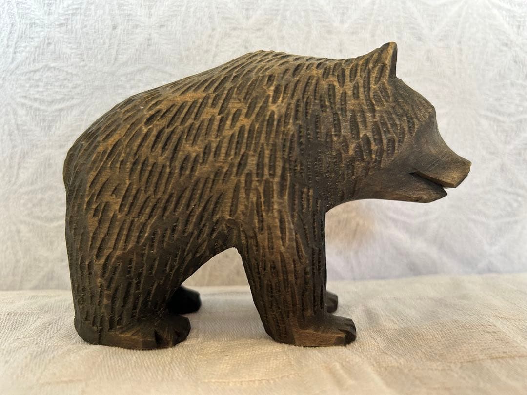 【幻の傑作】Arvid Nordlund アルヴィッド・ノードルンド 木彫り熊