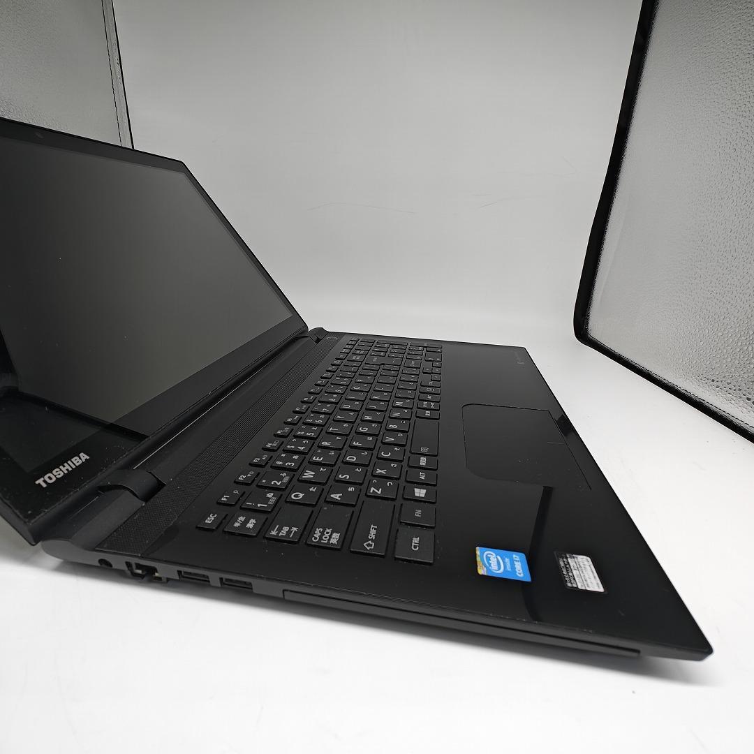 【東芝】T75 高性能i7 SSD256GB 16GB ブラック ノートPC