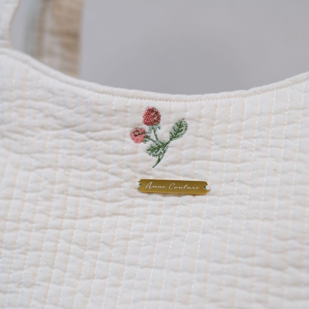 ラウンドヌビトートバッグMサイズ(いちご)