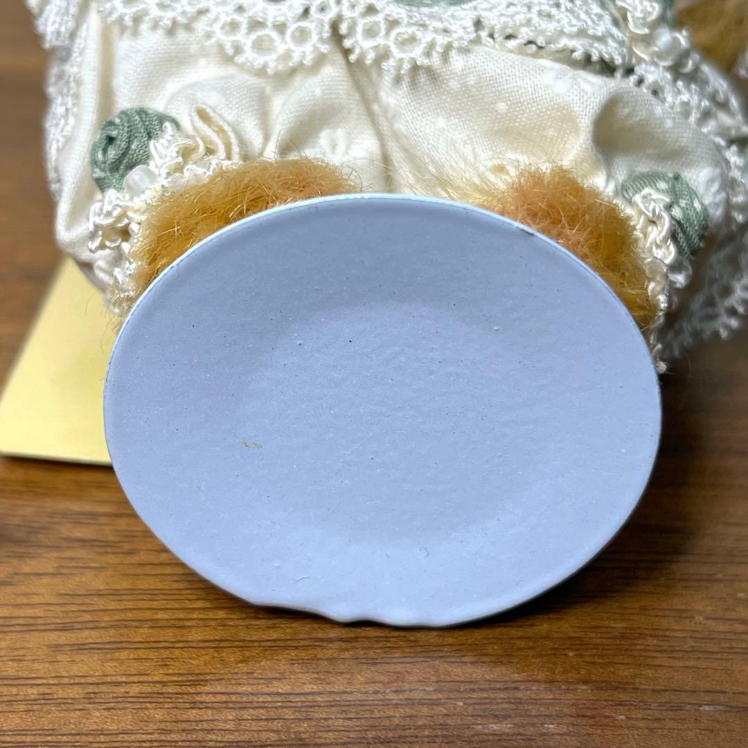 田中富美子先生のテディベア　台座付き JTF in TOKYO