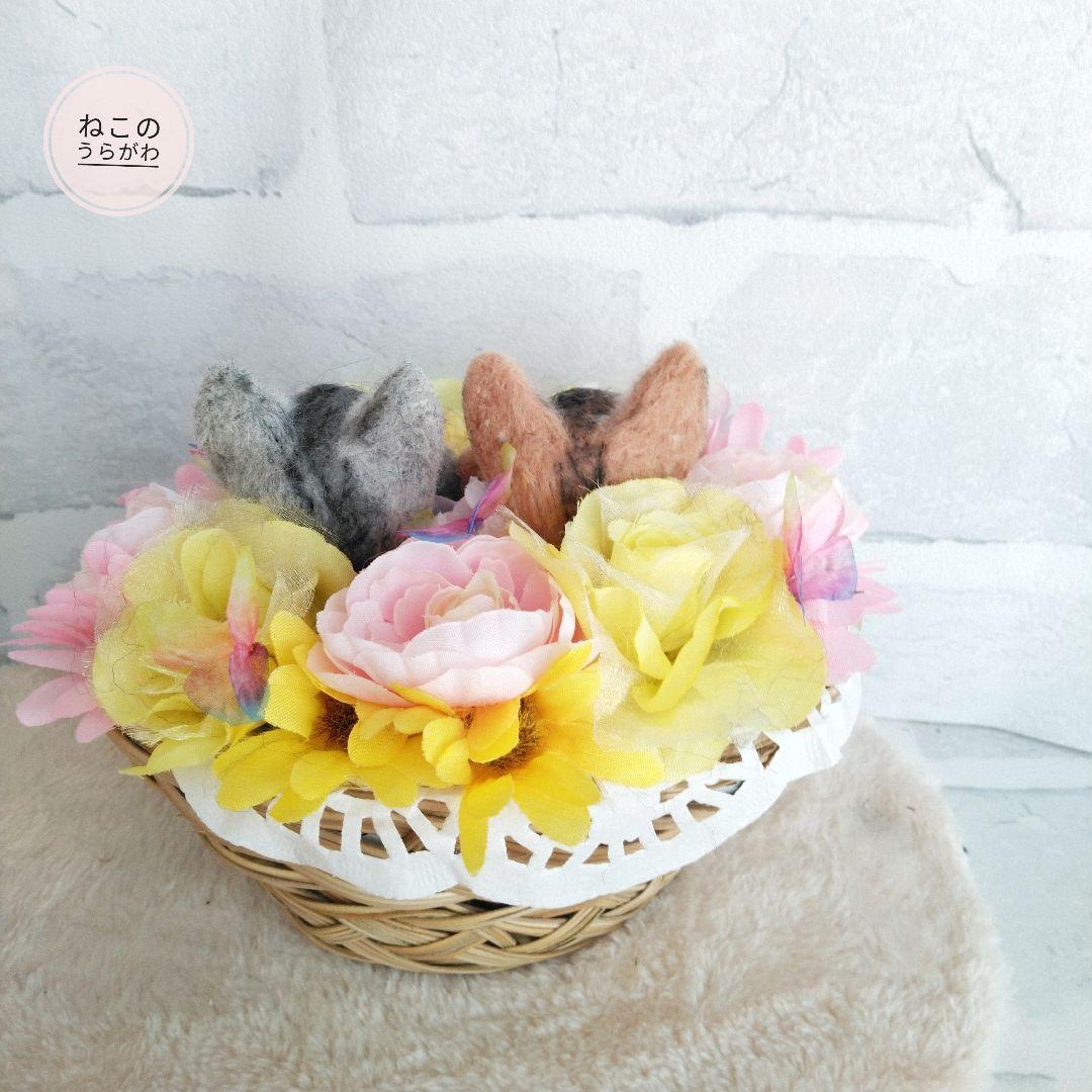 ♥️羊毛フェルト♥️７月のアレンジメント♪