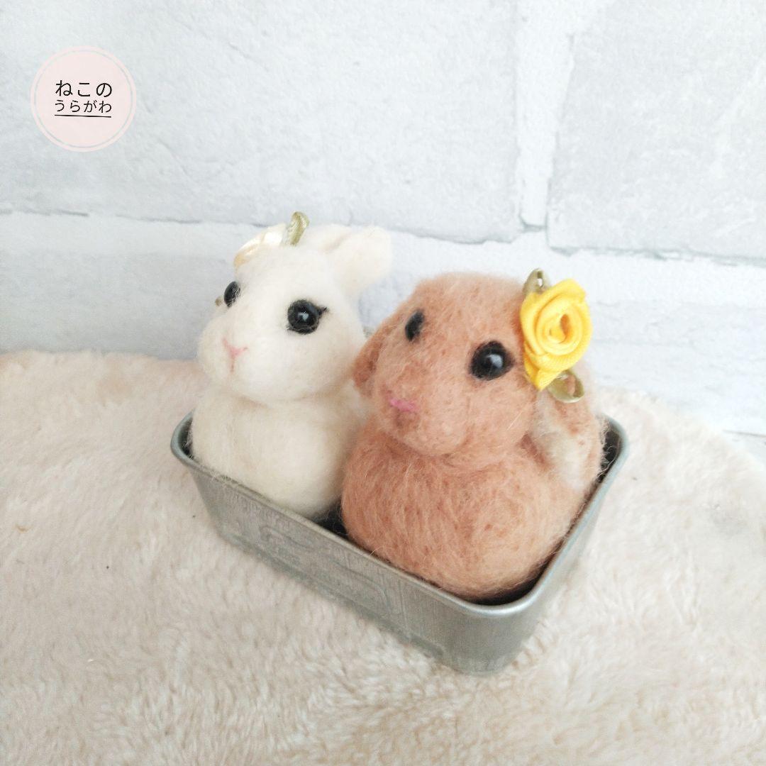 ♥️羊毛フェルト♥️７月のアレンジメント♪