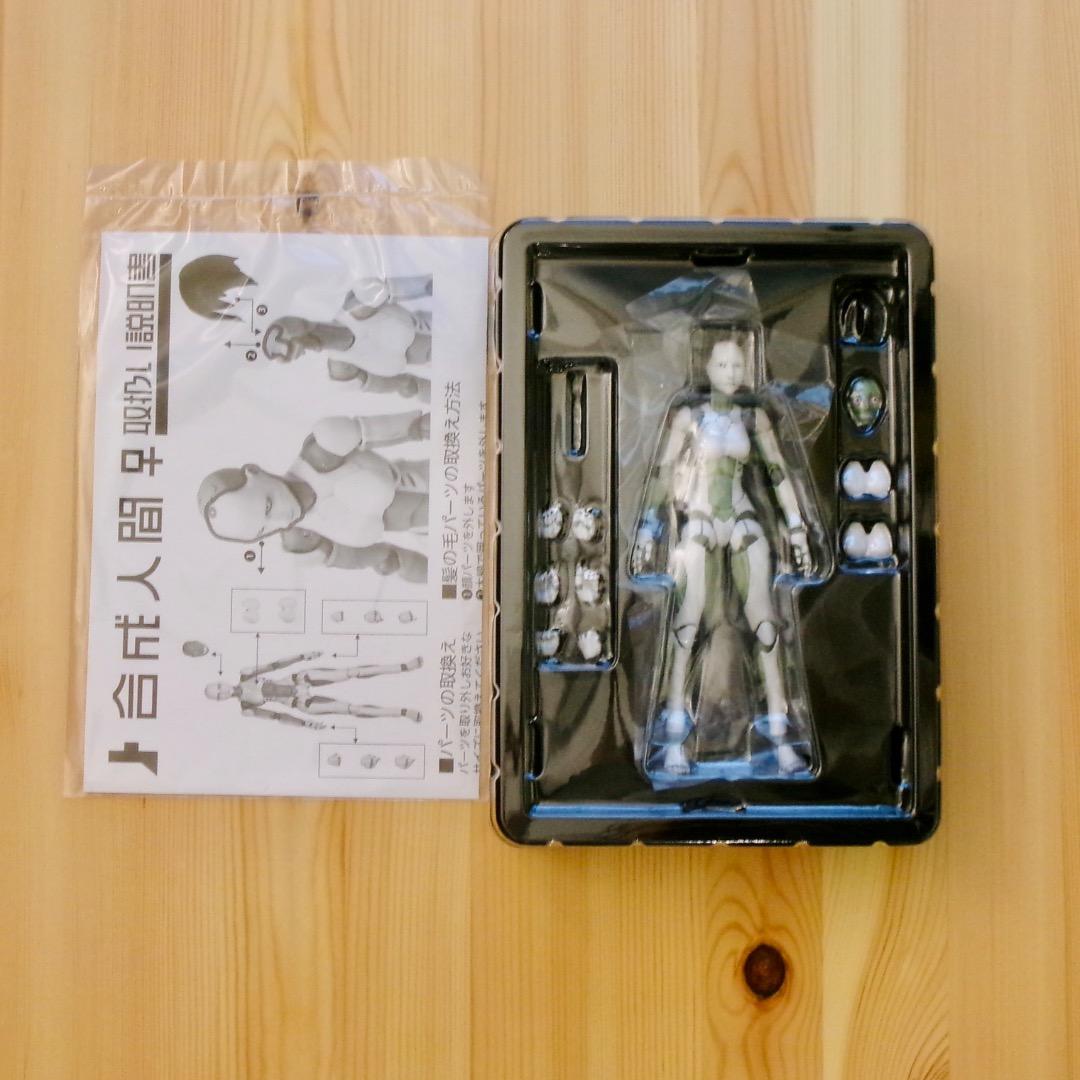 1/12 東亜重工製 合成人間♀ 2次生産分 アクションフィギュア 女性型