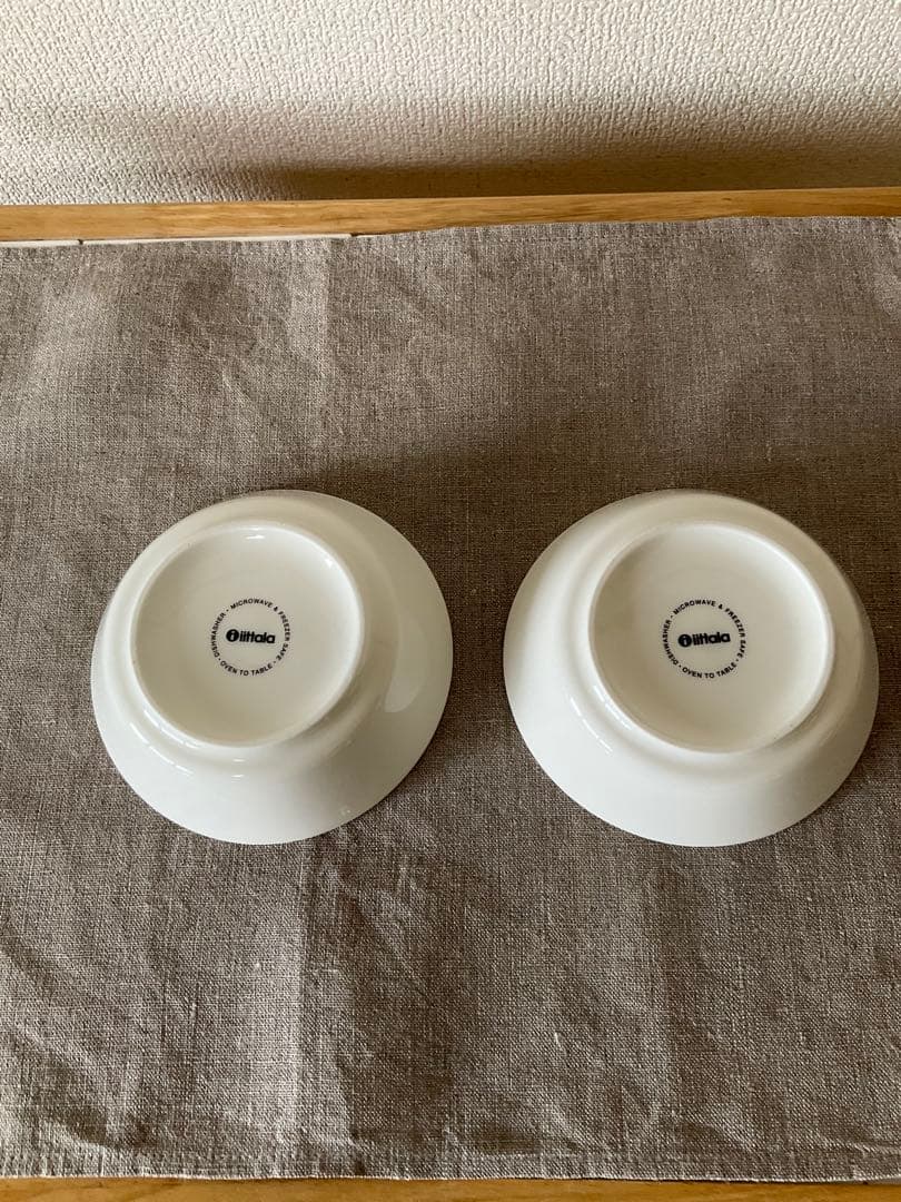 イッタラ ティーミプレート12cm / 15cm ボウル0.3L 各2個