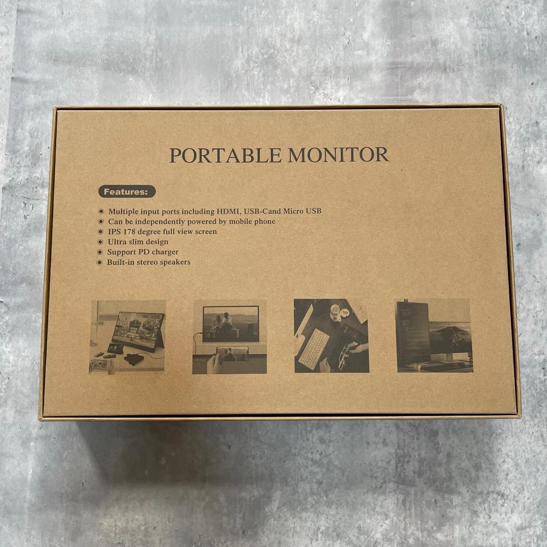 クーリフル 4Kモバイルモニター 16インチ IPS高輝度 10bit広色域