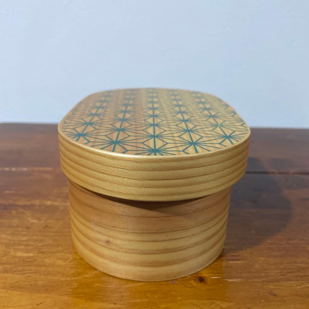 【新品・未使用】越前漆器 雅乃 麻の葉 日本の弁当箱 吉祥紋 縁起物 日本製