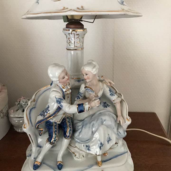 アンチックテーブルランプ