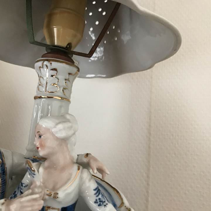 アンチックテーブルランプ