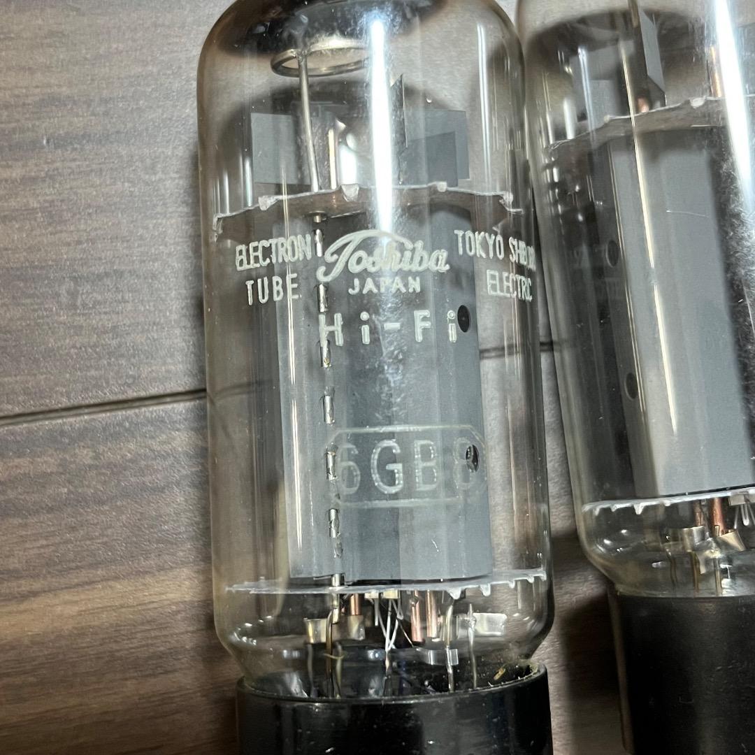 6GB8 東芝 真空管 2本