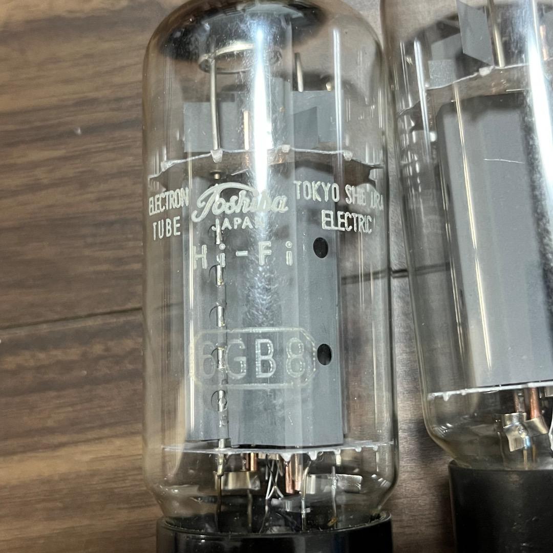 6GB8 東芝 真空管 2本