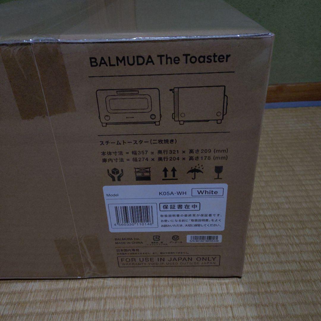 【新品／未開封】BALMUDA The Toaster K05A-WH ホワイト