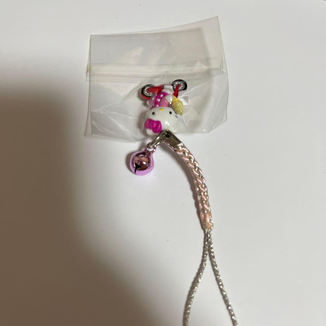 271 ご当地キティ 軽井沢限定　自転車バージョン　ハローキティ 根付