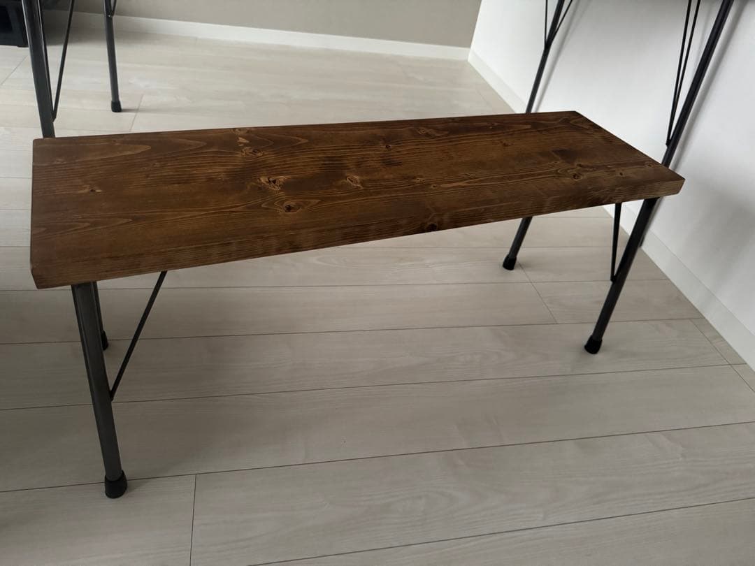 天然無垢鉄脚　　ベンチ