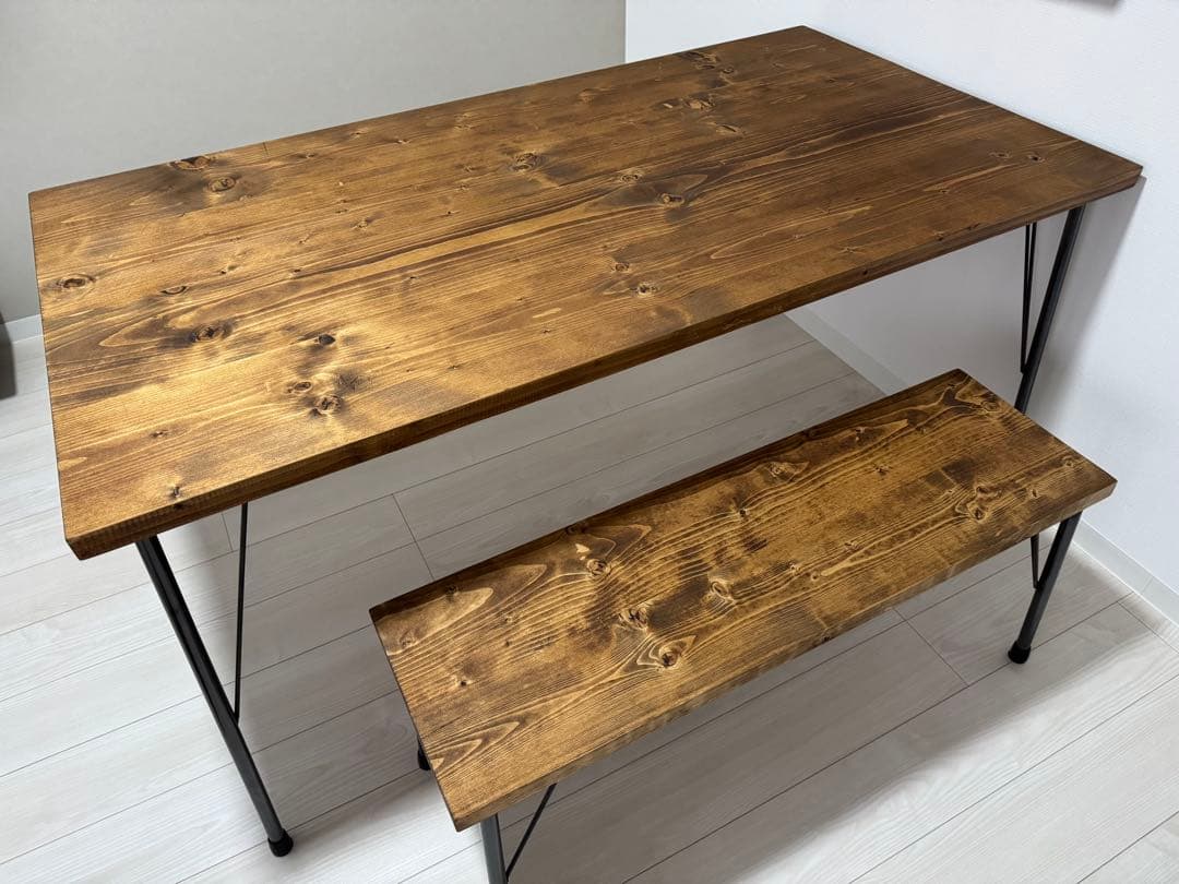 天然無垢鉄脚　　ベンチ