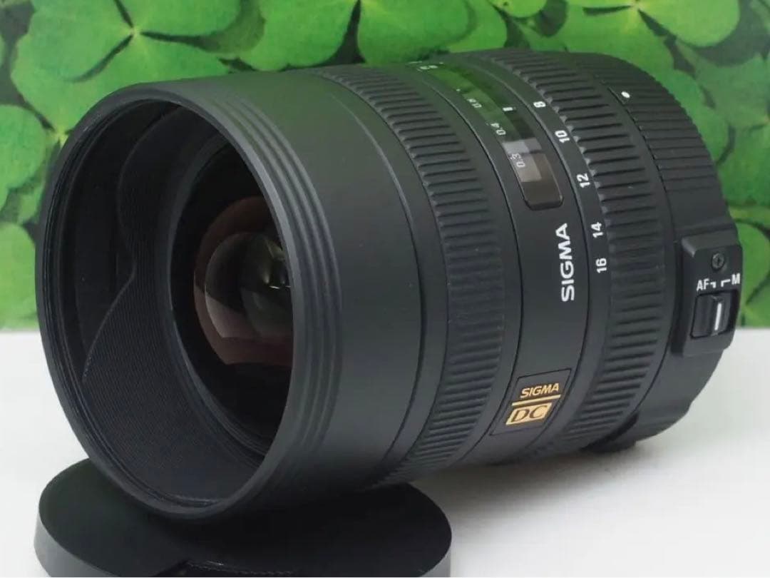 【美品】シグマ8-16mm❤超広角レンズ❤プロ並みの写真も撮れる：ニコンF用