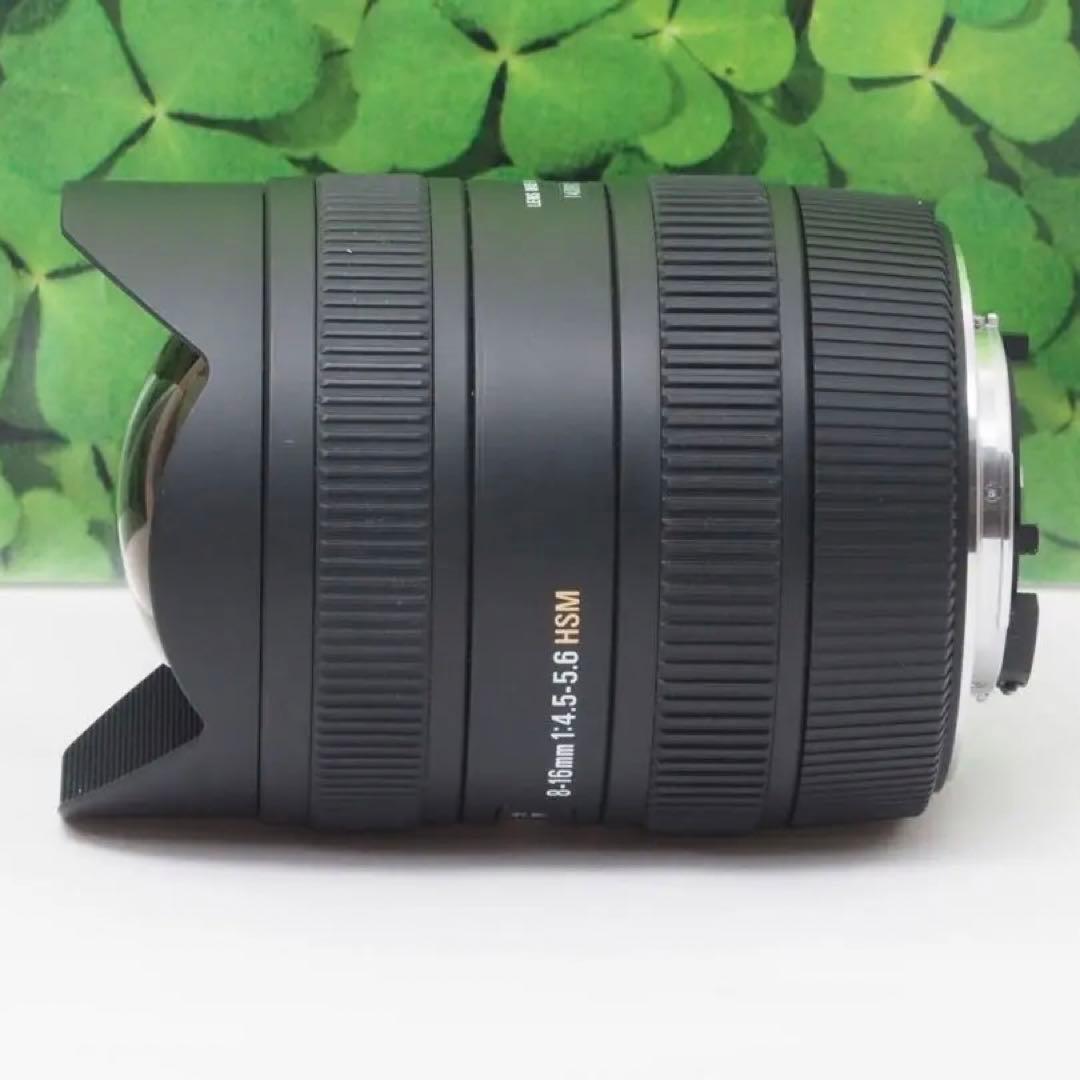 【美品】シグマ8-16mm❤超広角レンズ❤プロ並みの写真も撮れる：ニコンF用