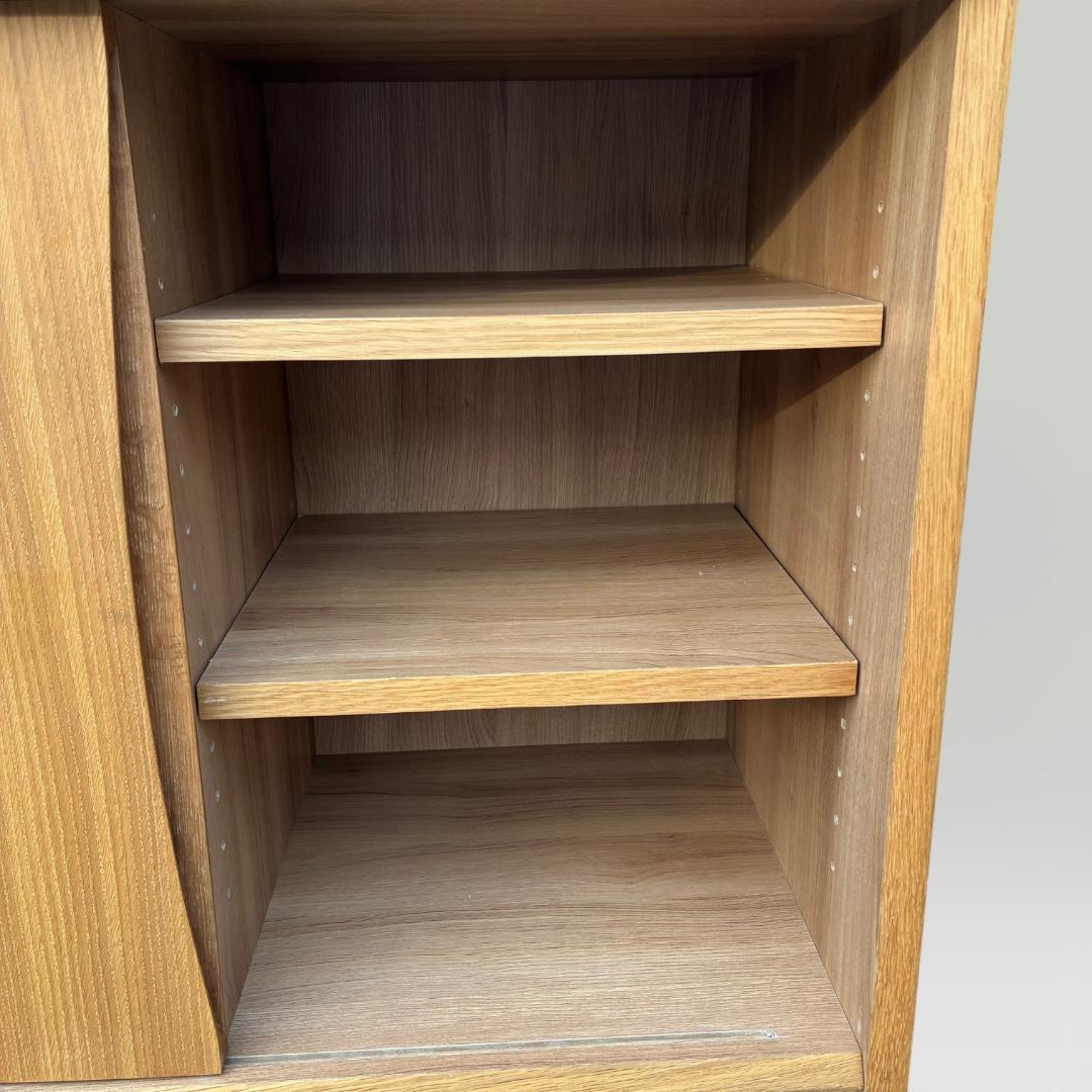 美品　unico ウニコ SIGNE シグネ キャビネット W1185