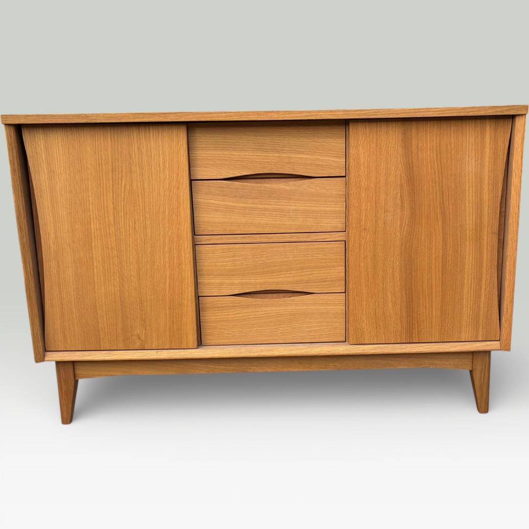 美品　unico ウニコ SIGNE シグネ キャビネット W1185