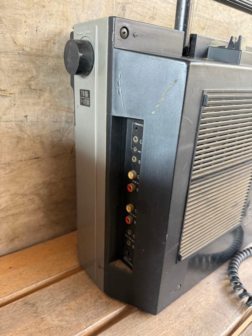 【O-2050】National TV付ラジカセ TR-3010 ジャンク