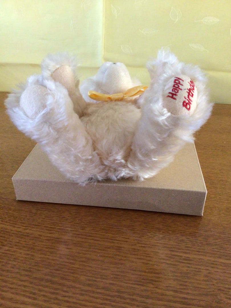 みかん　 シュタイフ　クリスマス +ハッピーバースデー　ぬいぐるみ2点