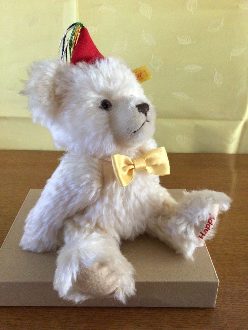 みかん　 シュタイフ　クリスマス +ハッピーバースデー　ぬいぐるみ2点